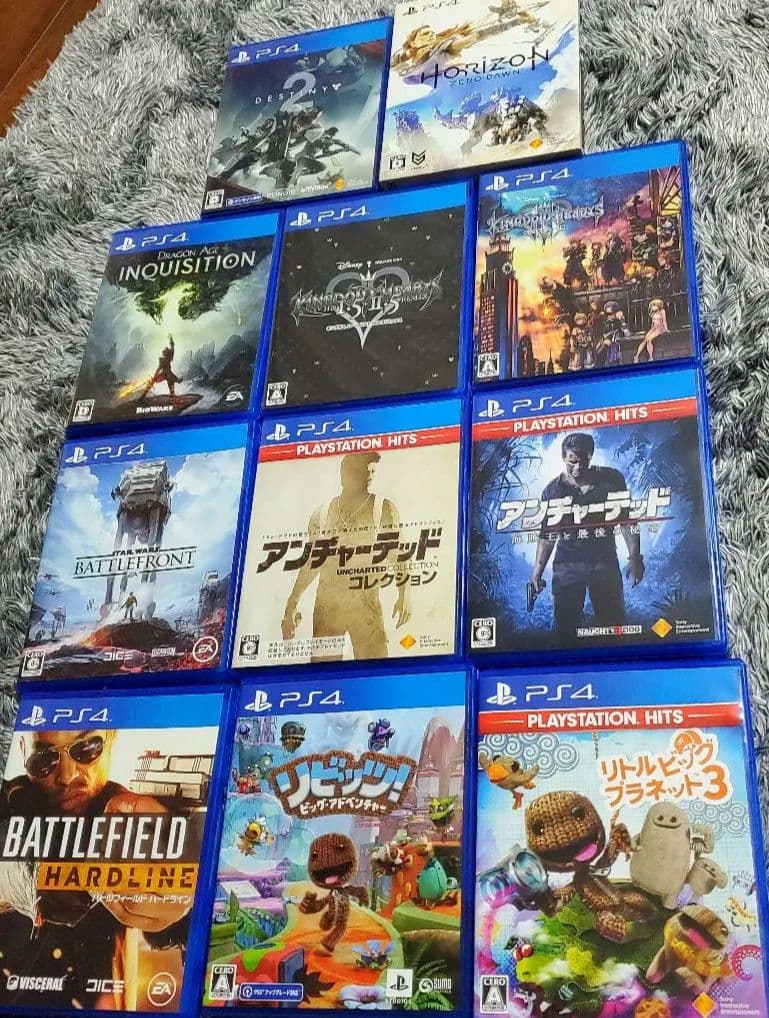 PS4ソフト11本まとめ売り