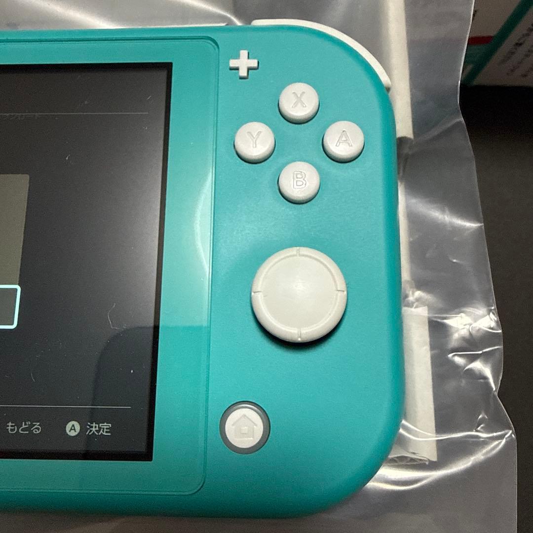Nintendo Switch Lite ターコイズ 本体　ケース　箱付