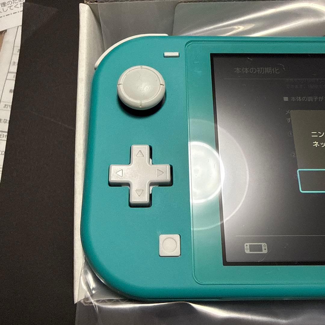 Nintendo Switch Lite ターコイズ 本体　ケース　箱付