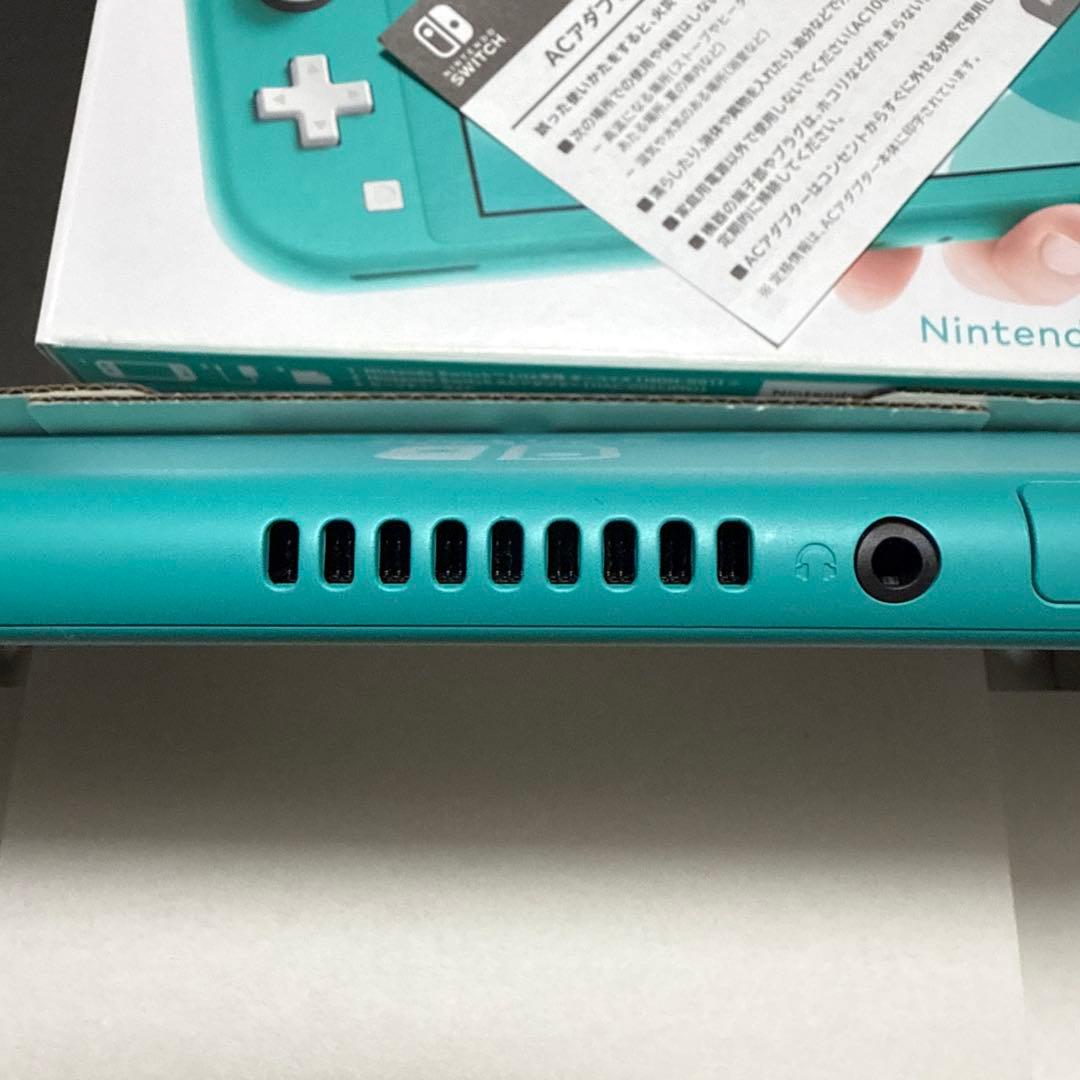 Nintendo Switch Lite ターコイズ 本体　ケース　箱付