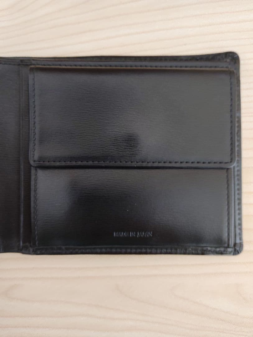 【CYPRIS】キプリス ボックスカーフ 小銭入れ付き二つ折り財布