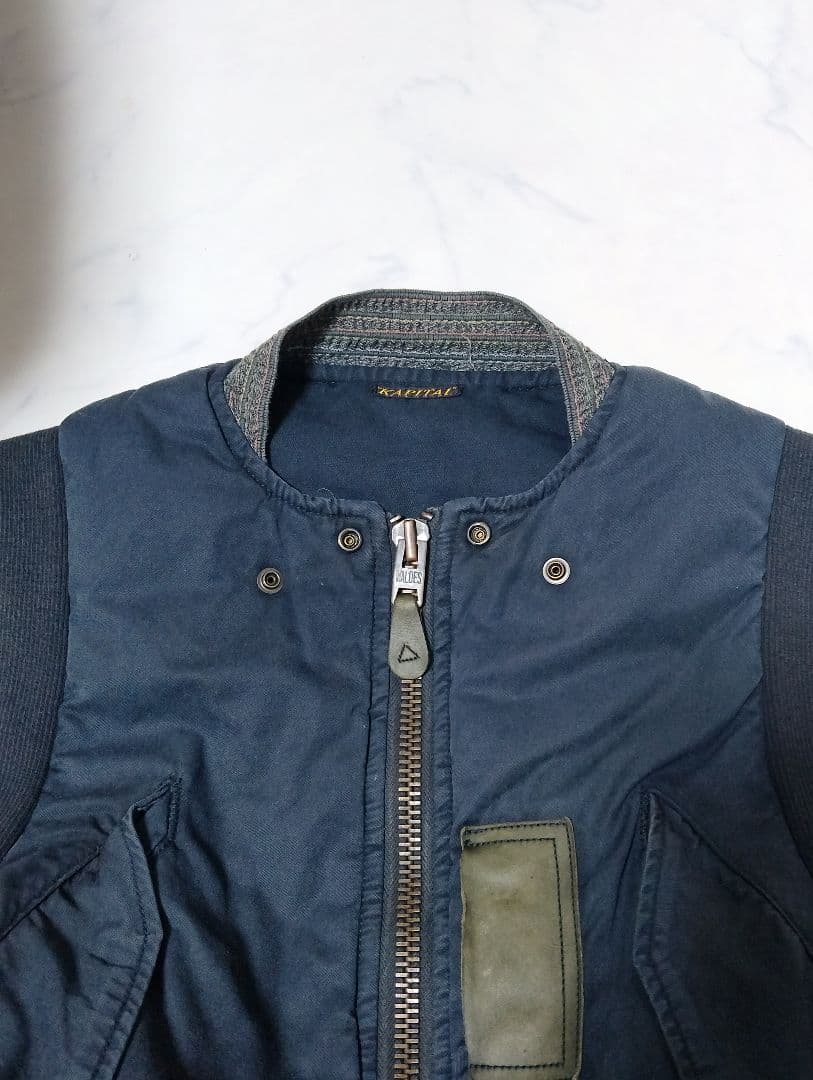 Kapital キャピタル ジップアップ中綿ベスト