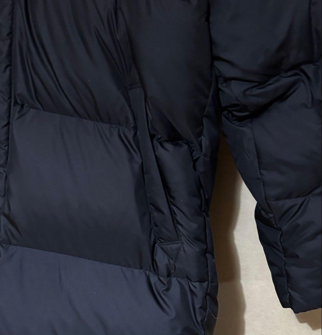 デサント ベンチコート スーパー ロング ダウンコート フード付き 中綿 防寒