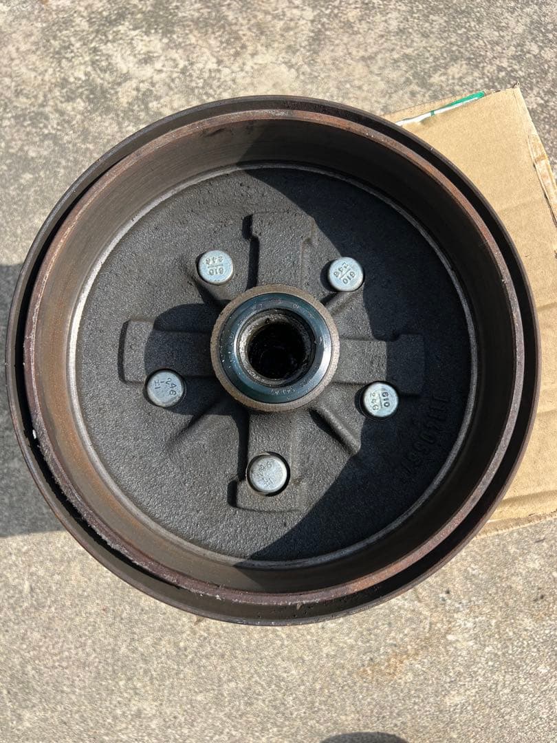 空冷vw ビートル　ポルシェピッチドラム　フロント