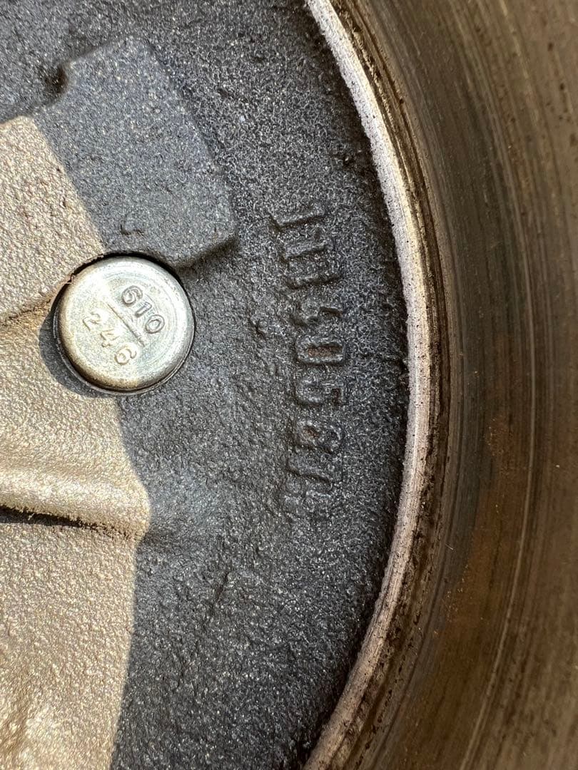 空冷vw ビートル　ポルシェピッチドラム　フロント