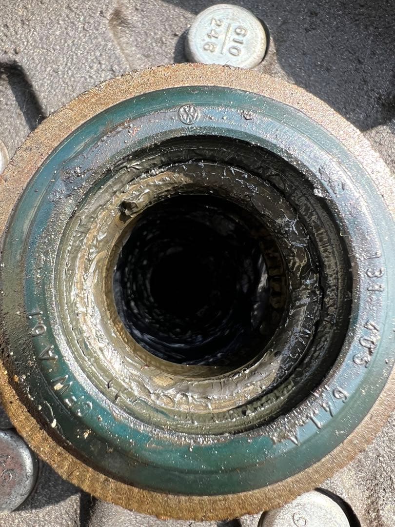 空冷vw ビートル　ポルシェピッチドラム　フロント