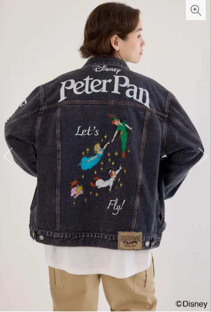 ロデオクラウンズ ディズニーコラボ ピーターパンデニムジャケット