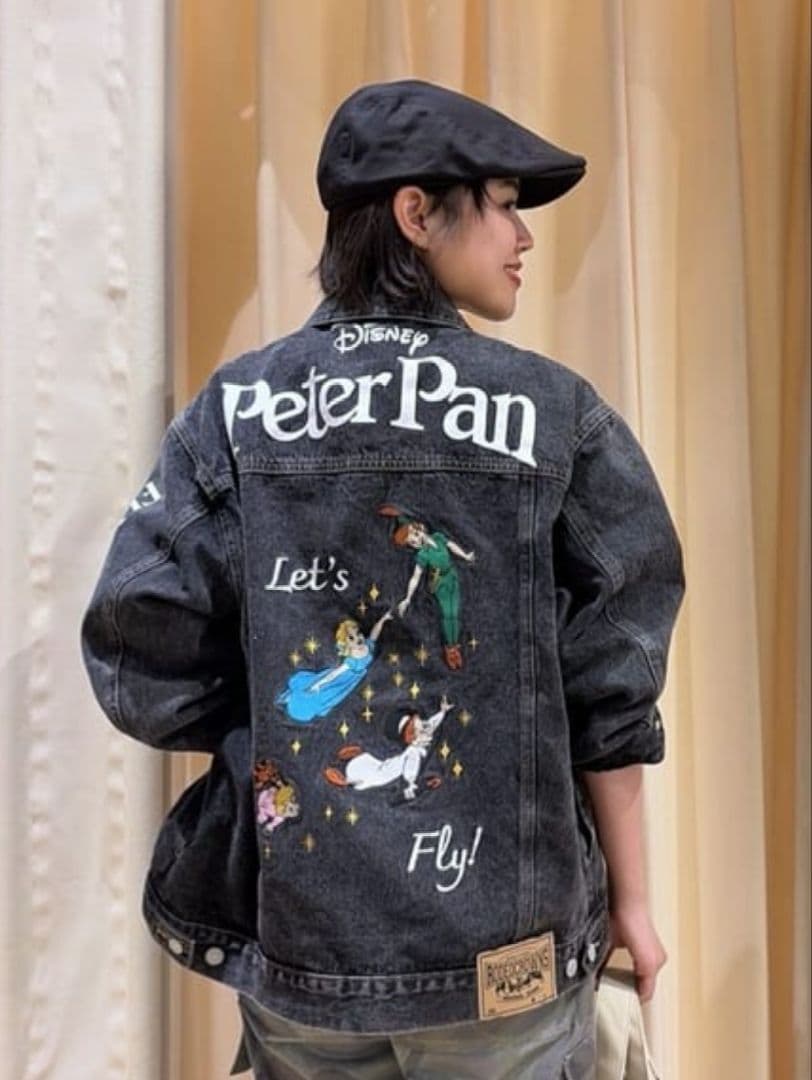 ロデオクラウンズ ディズニーコラボ ピーターパンデニムジャケット