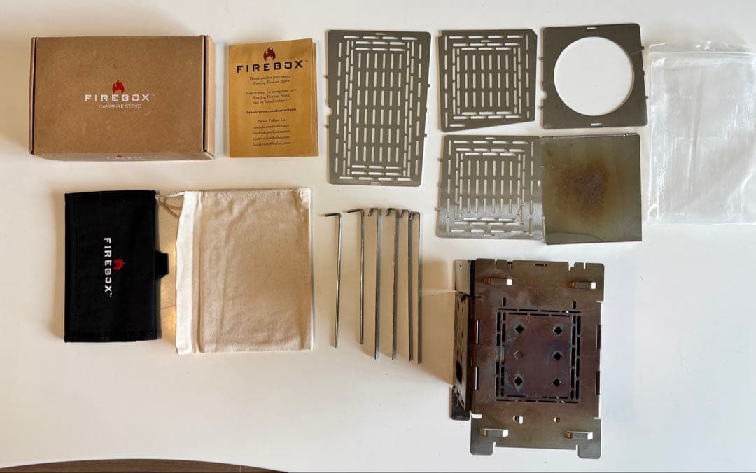 FIREBOX ファイヤーボックス ステンレススチール コンプリートセット