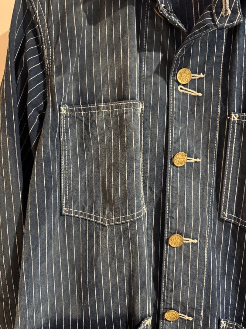 NEIGHBORHOOD ストライプカバーオール Mサイズ