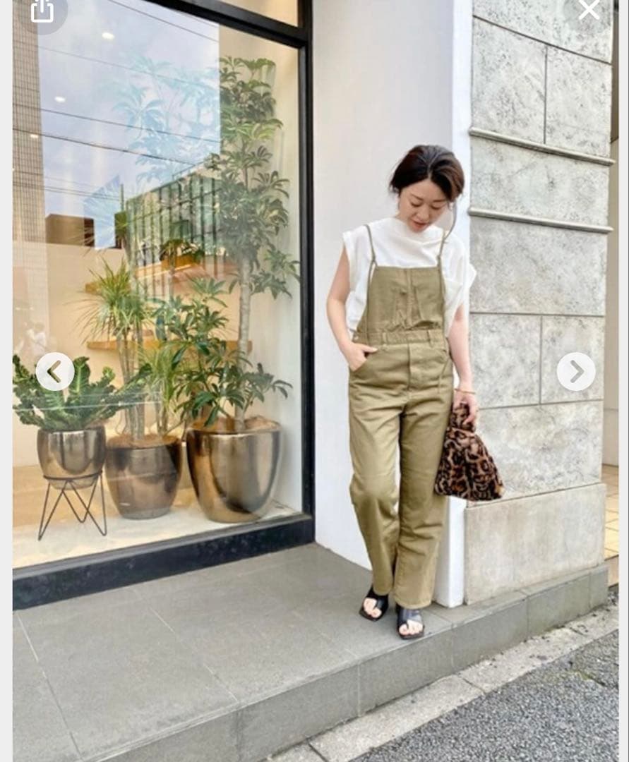 Whim Gazette オリーブ オールインワン