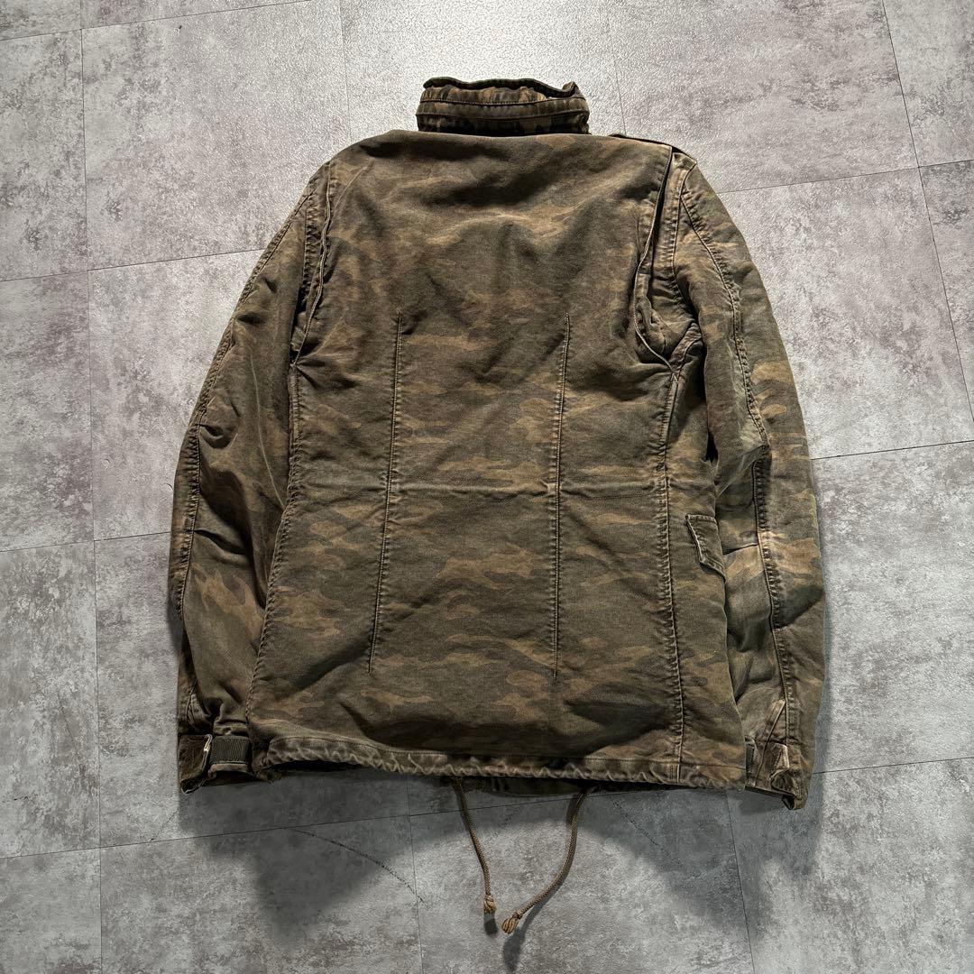AKM COLD WEATHER jacket ライナー付き　M カモ柄m-65