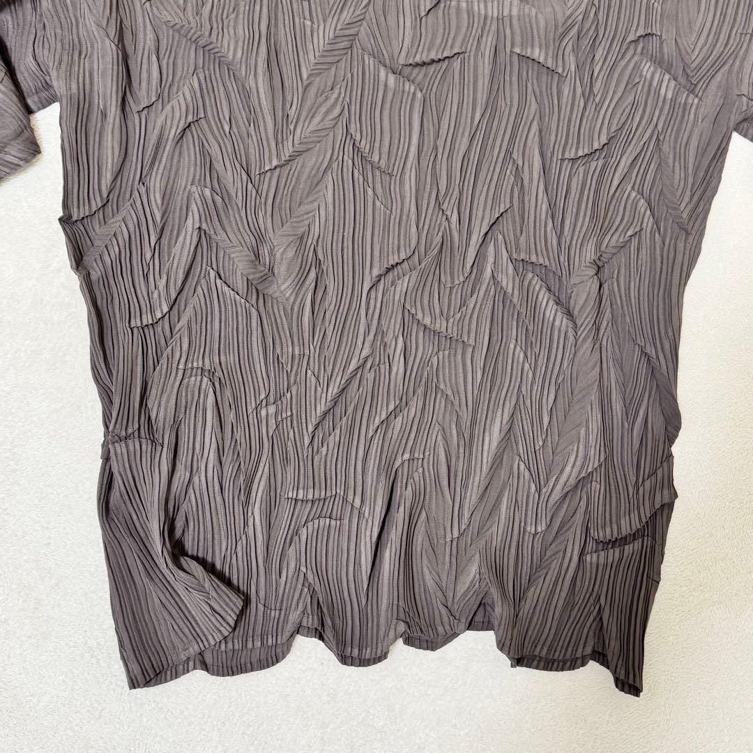 極美品✨ISSEY MIYAKE 立体プリーツ　変形　オーバーサイズ　トップス