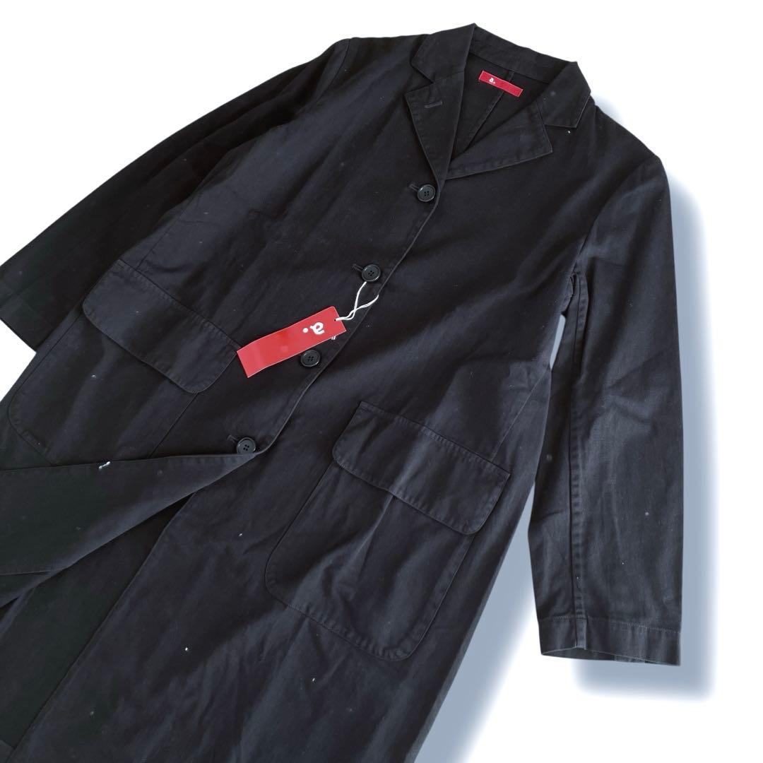 新品タグ付き✨エードット✨ワークコート　製品染め　ブラック　大橋歩