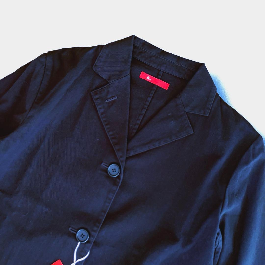 新品タグ付き✨エードット✨ワークコート　製品染め　ブラック　大橋歩