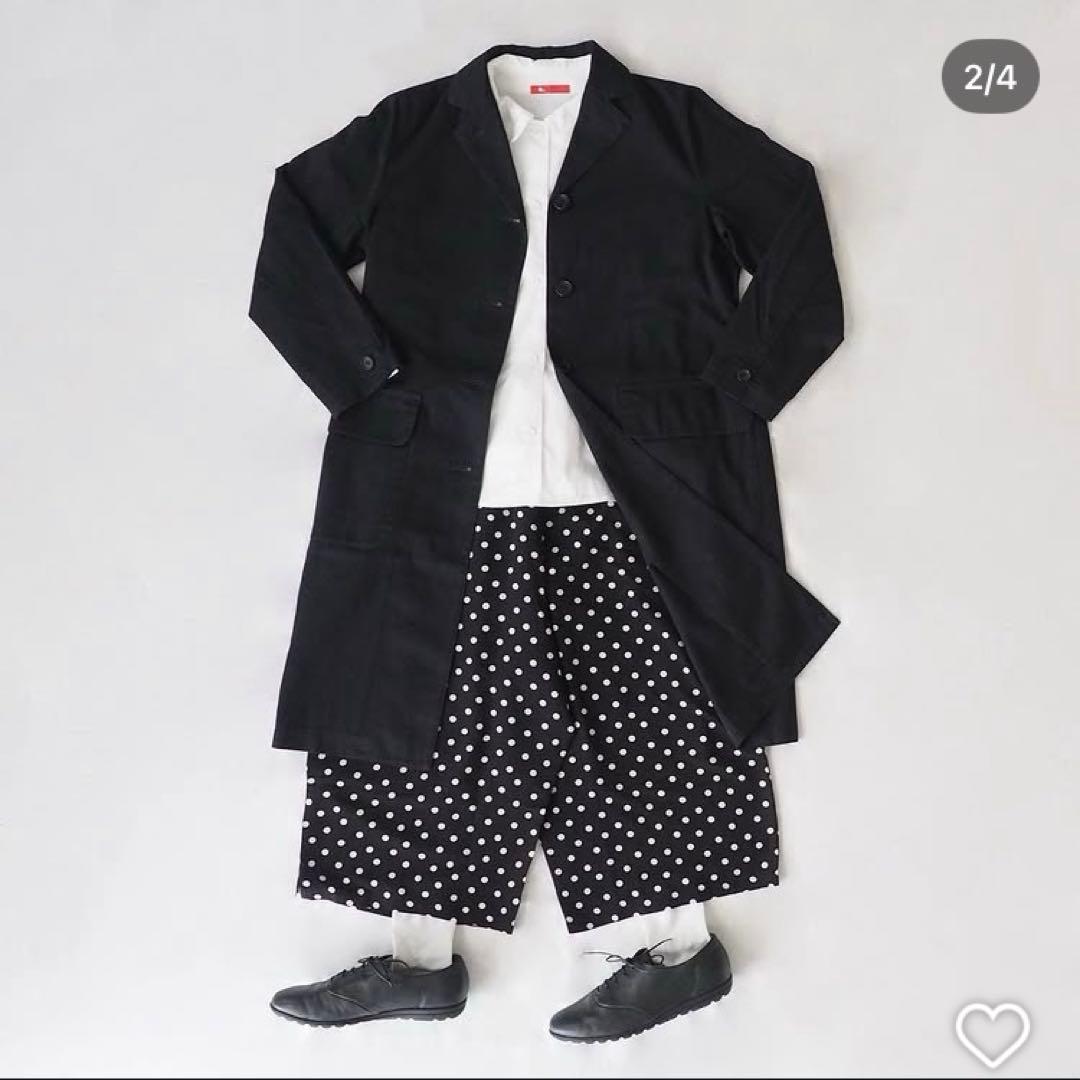 新品タグ付き✨エードット✨ワークコート　製品染め　ブラック　大橋歩