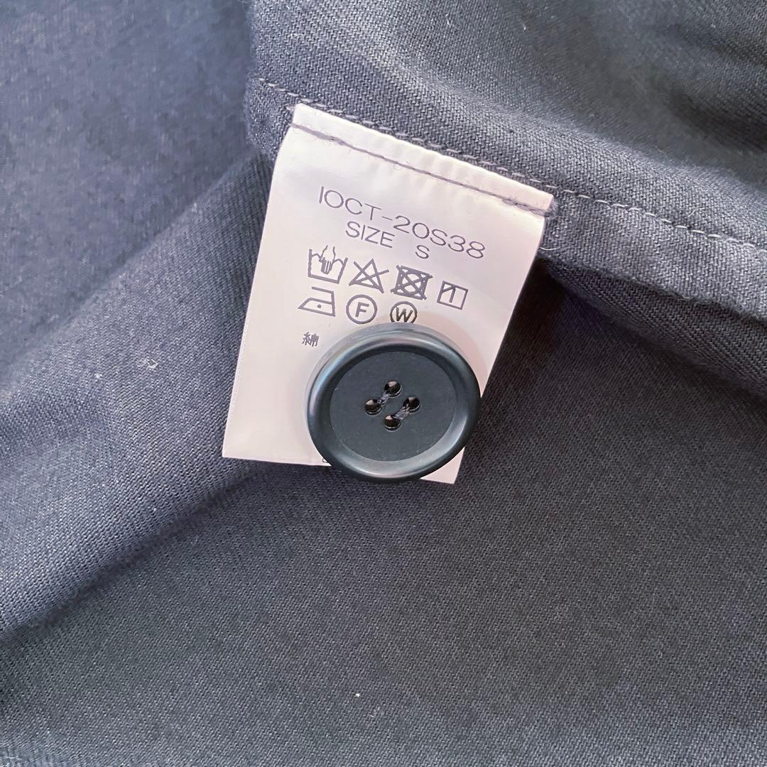 新品タグ付き✨エードット✨ワークコート　製品染め　ブラック　大橋歩