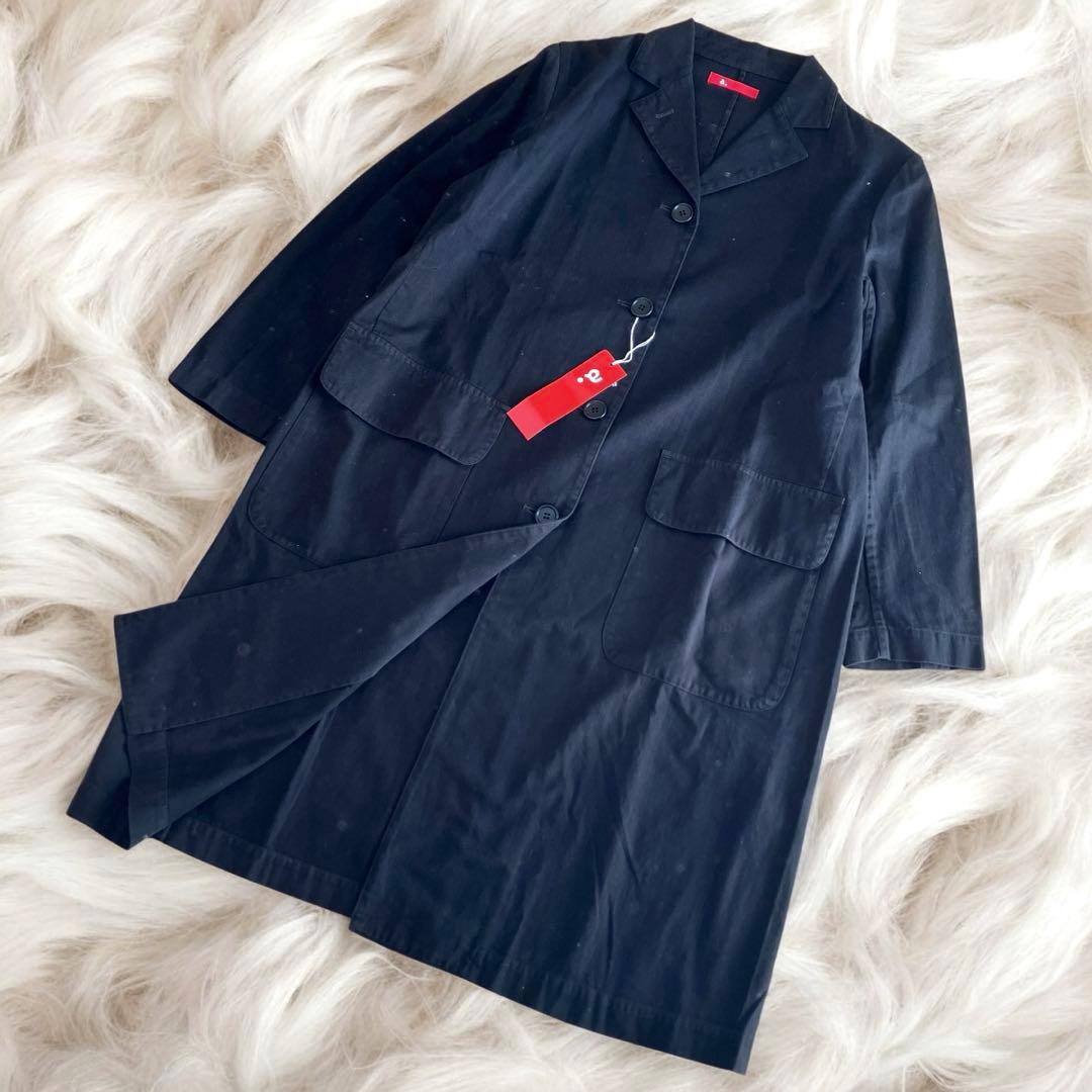 新品タグ付き✨エードット✨ワークコート　製品染め　ブラック　大橋歩