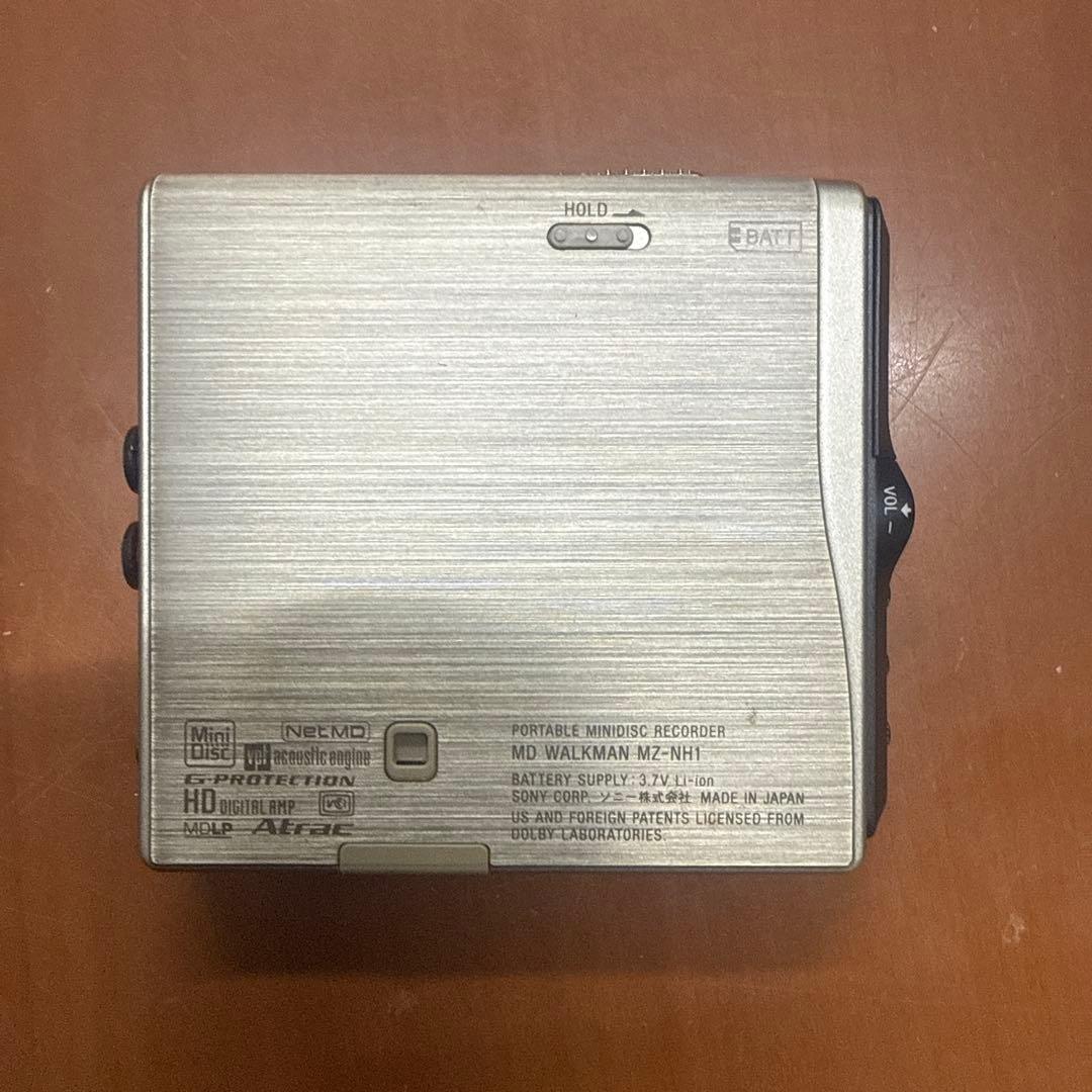 SONY MD Walkman MZ-NH1 ポータブルMDプレーヤー