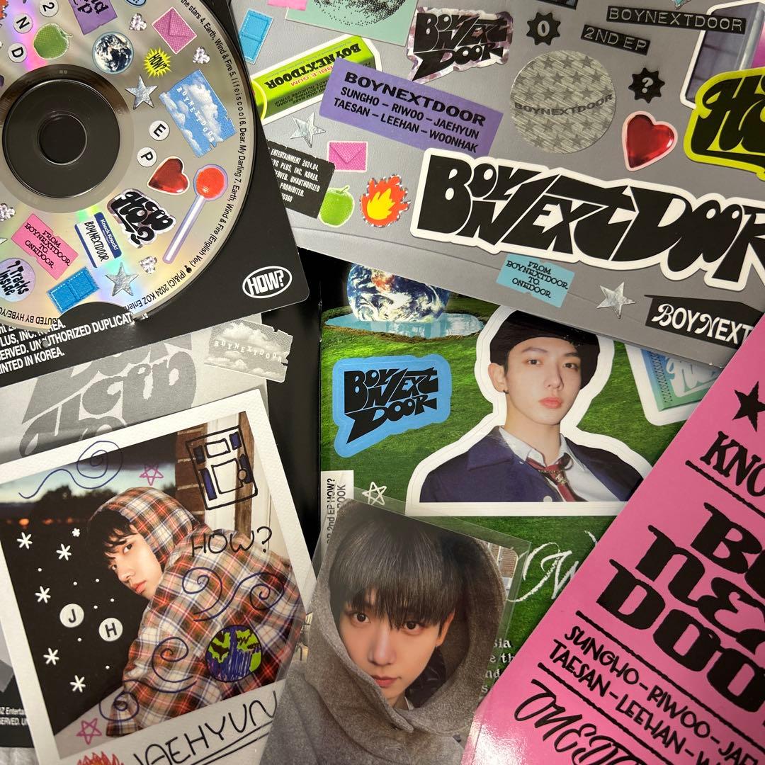 BOYNEXTDOOR HOW? Sticker ver. 6枚セット