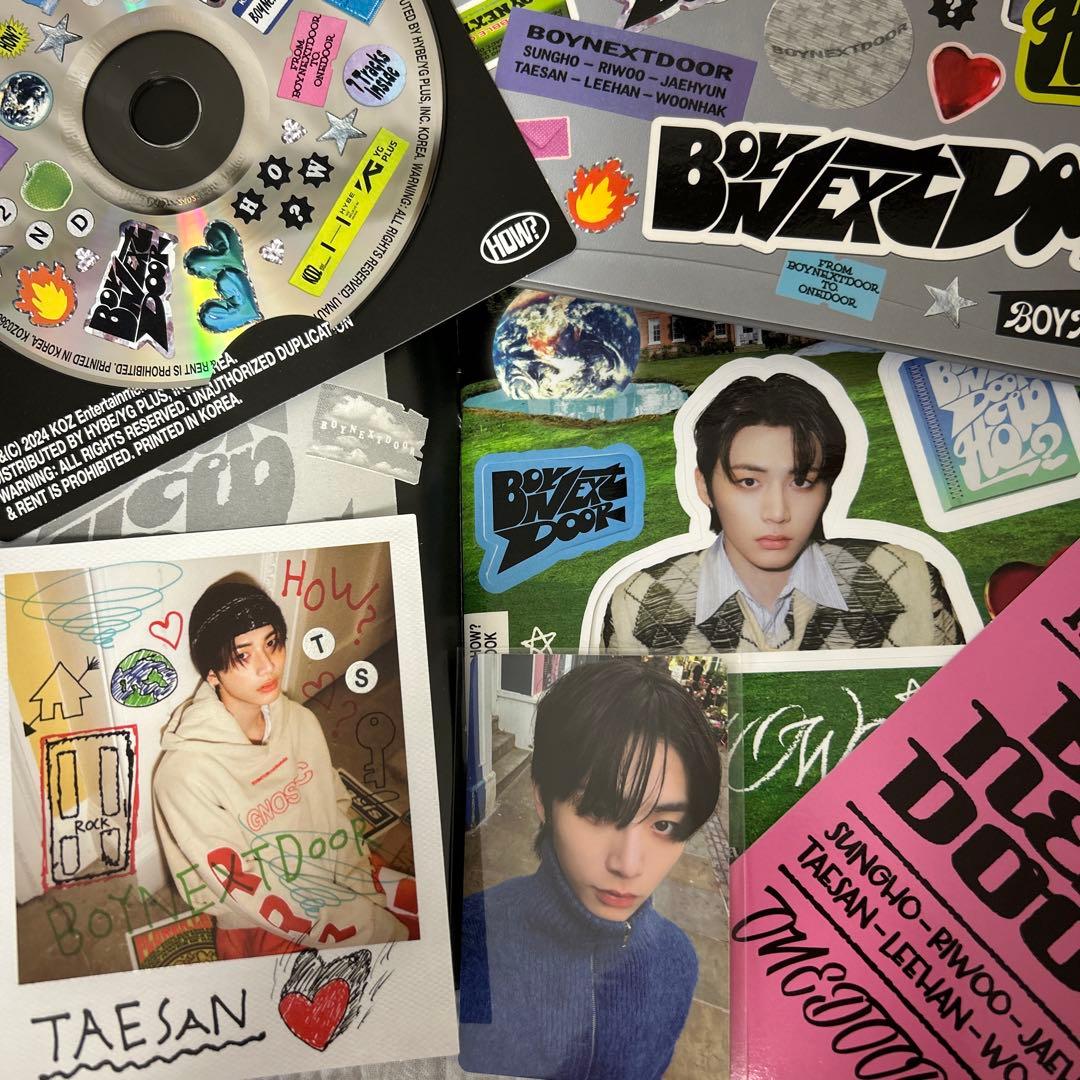 BOYNEXTDOOR HOW? Sticker ver. 6枚セット