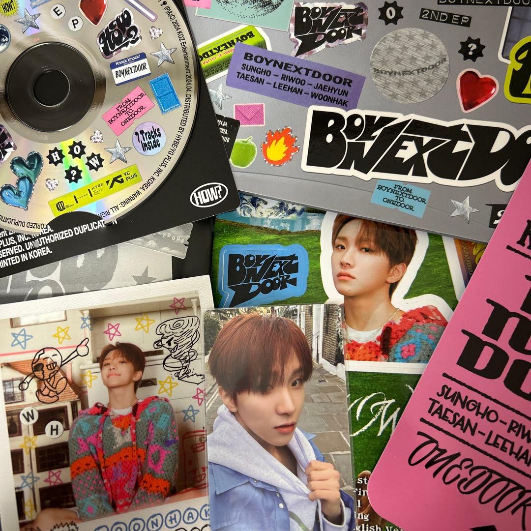 BOYNEXTDOOR HOW? Sticker ver. 6枚セット