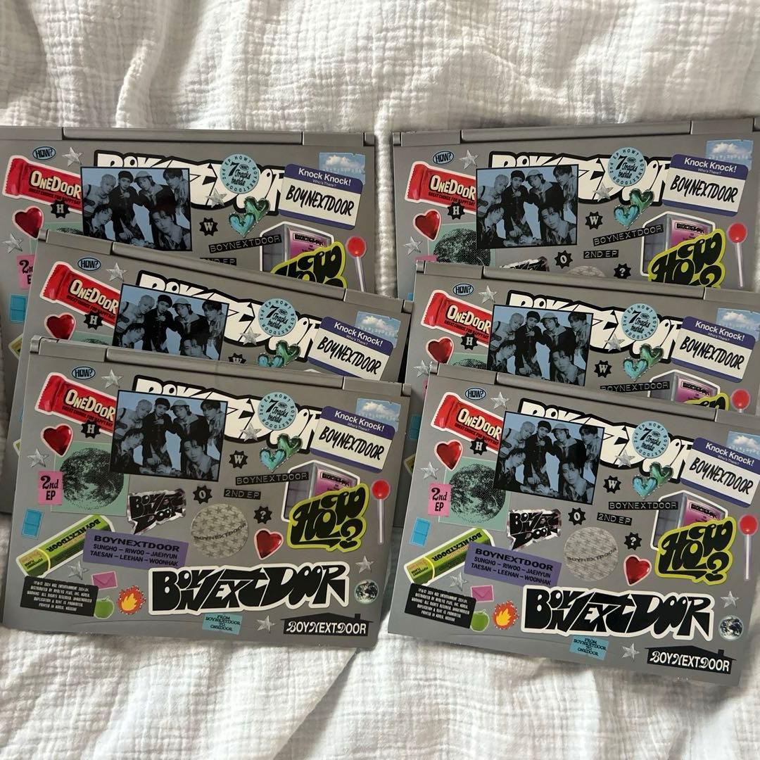 BOYNEXTDOOR HOW? Sticker ver. 6枚セット
