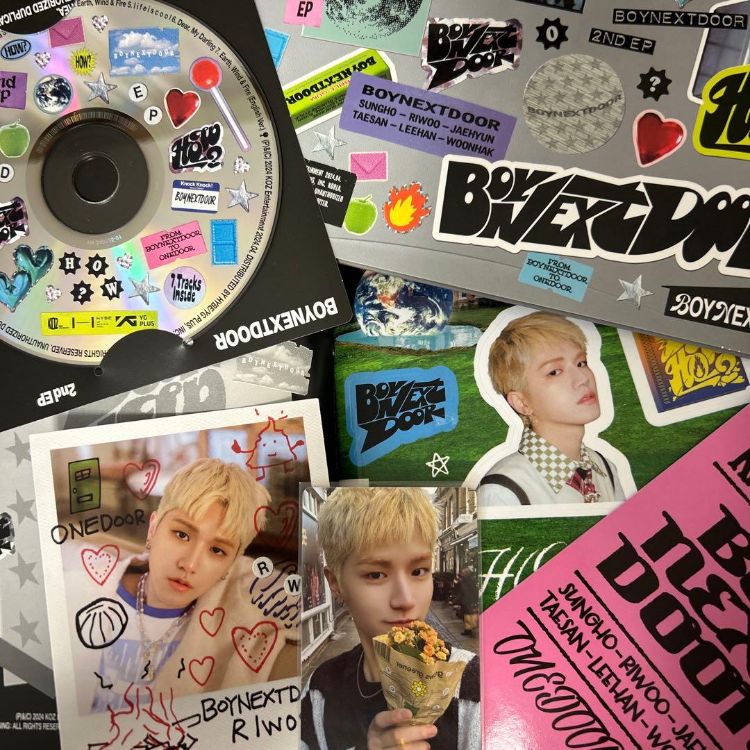 BOYNEXTDOOR HOW? Sticker ver. 6枚セット