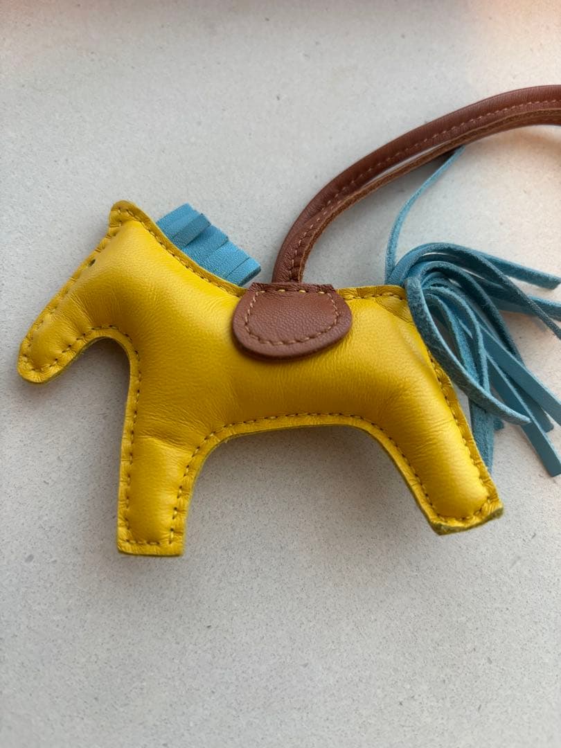 HERMES エルメロス　ロデオ　PM D刻印　ジョーヌナプル/セレスト