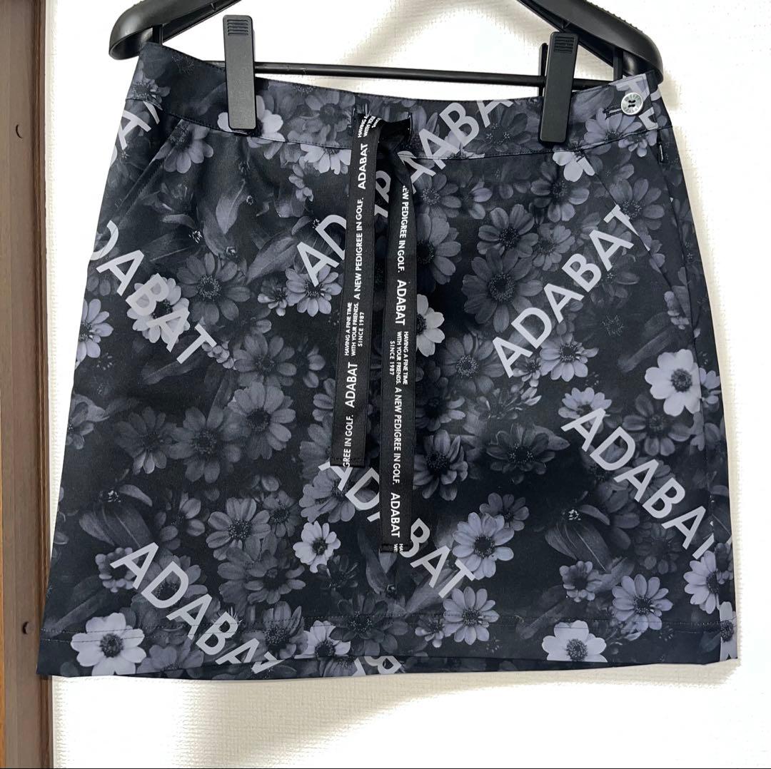 【新品タグ付】adabat アダバットゴルフスカート2点セット 定価5.3万