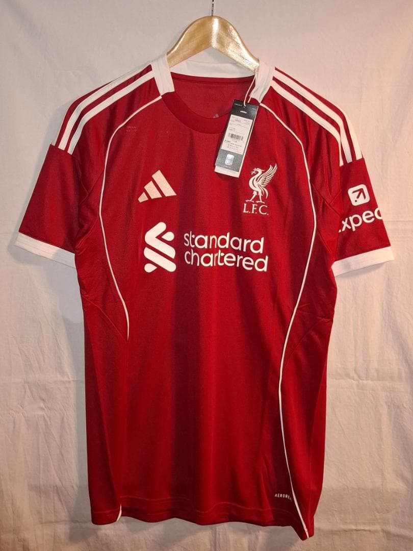 【限界価格】リバプール 25-26 レプリカユニフォーム ホーム 3.遠藤航