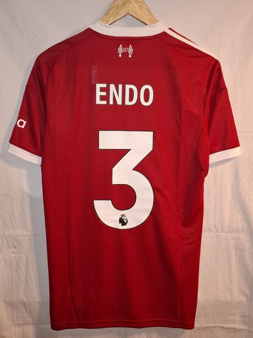 【限界価格】リバプール 25-26 レプリカユニフォーム ホーム 3.遠藤航