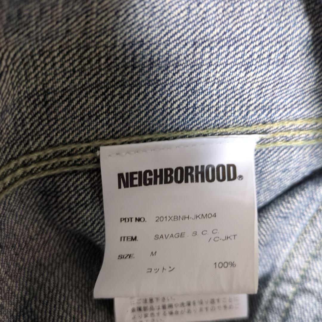 NEIGHBORHOOD SAVAGE S.C.C C-JKT M デニム