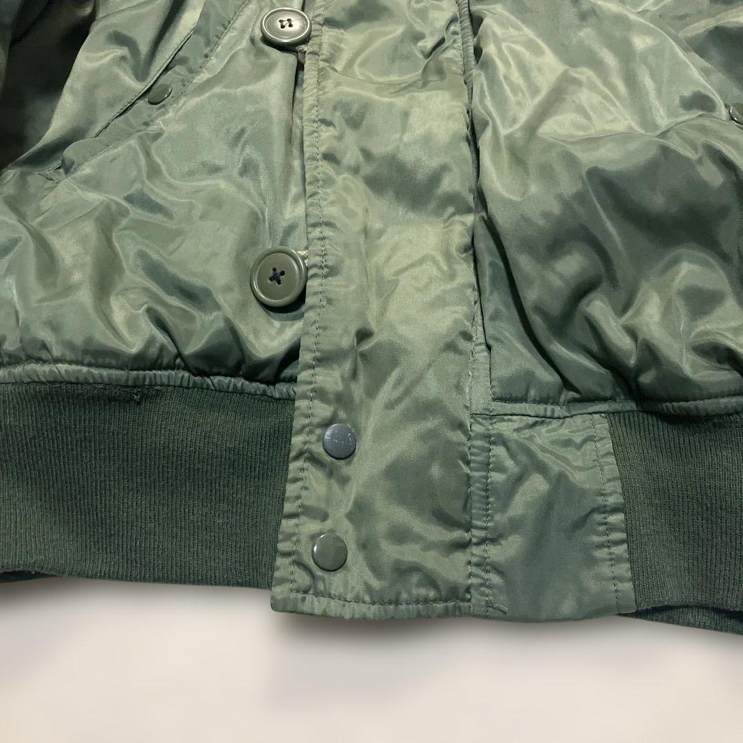 人気商品 90sN-2B 短丈 オリーブ フライトジャケット　USエアフォース