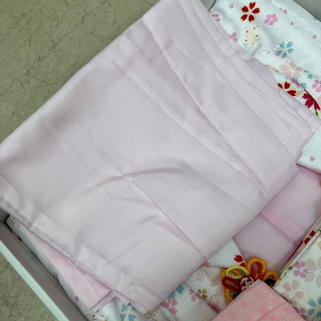 【美品】 七五三 子供 着物 衣裳 5歳 水色 セット