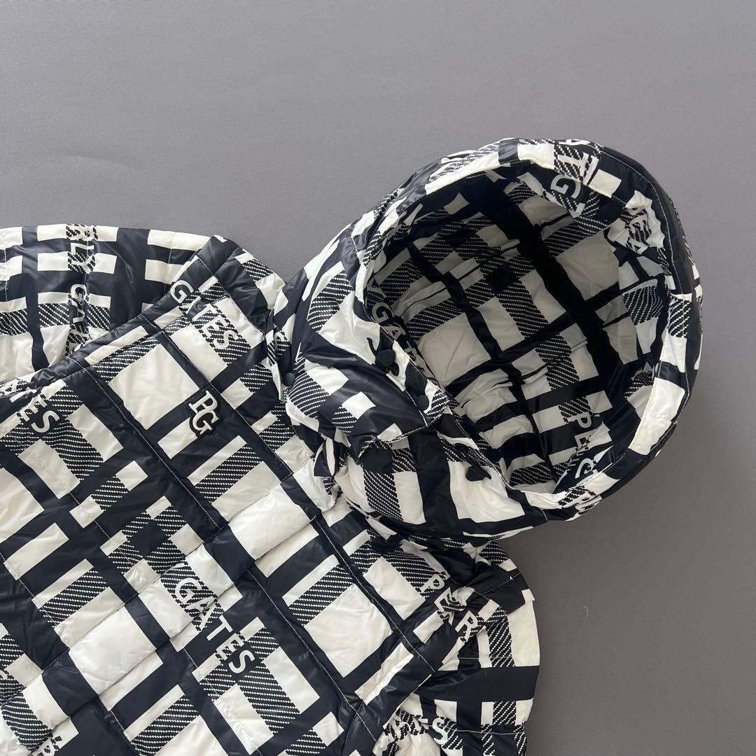 PEARLY GATES パーリーゲイツ　チェック　ダウンジャケット　レディース