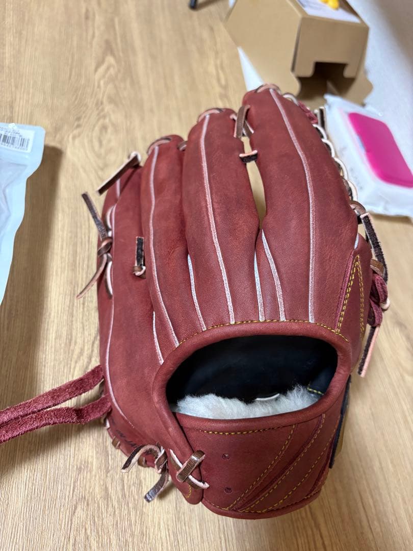 ASICS ゴールドステージ 硬式グローブ　ヌバック外野用