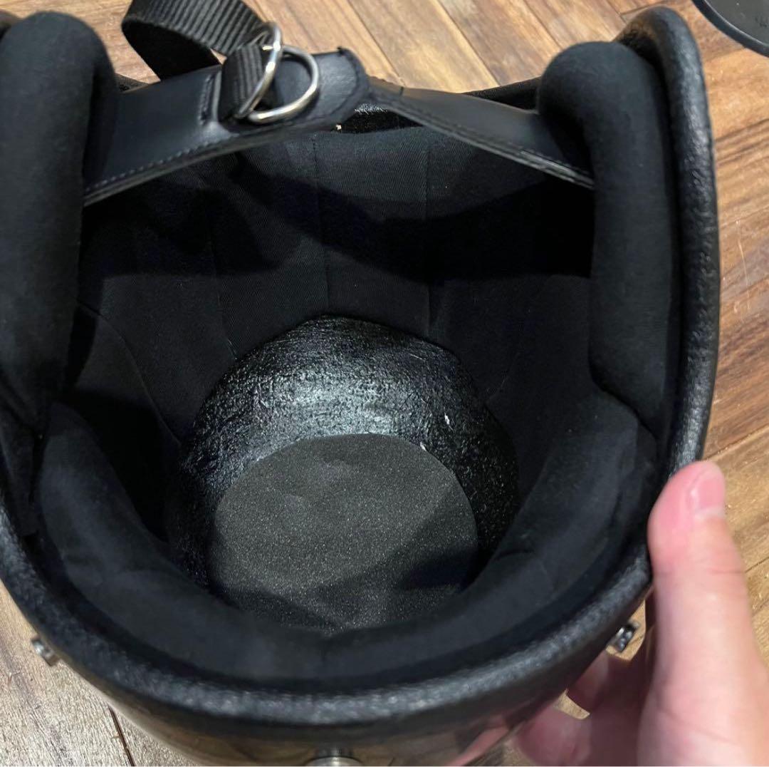 7*0様 ビンテージ　ヘルメット　黒 ラメ