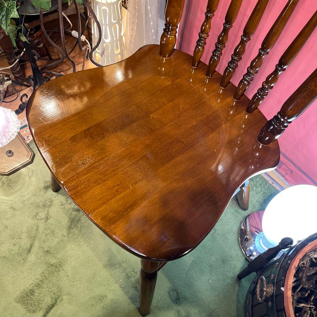 ゆゆゆゆカリモクヴィンテージ スピンドルチェア　コロニアル ウィンザー