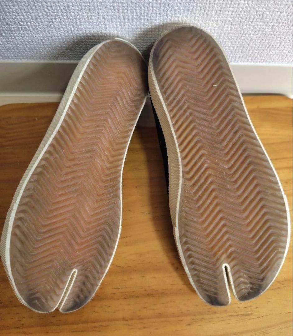 マルジェラ　ベロア足袋スニーカー