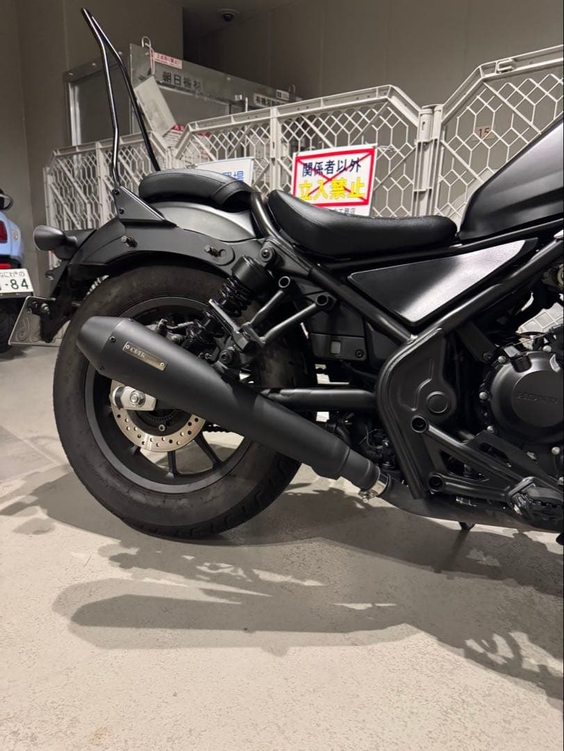 レブル250 (MC49) OVERRACING オーバーレーシング　マフラー