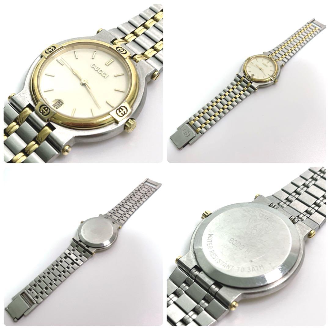 アンパンマンのあんぱん！極美品 GUCCI 9000m GUCCI 腕時計