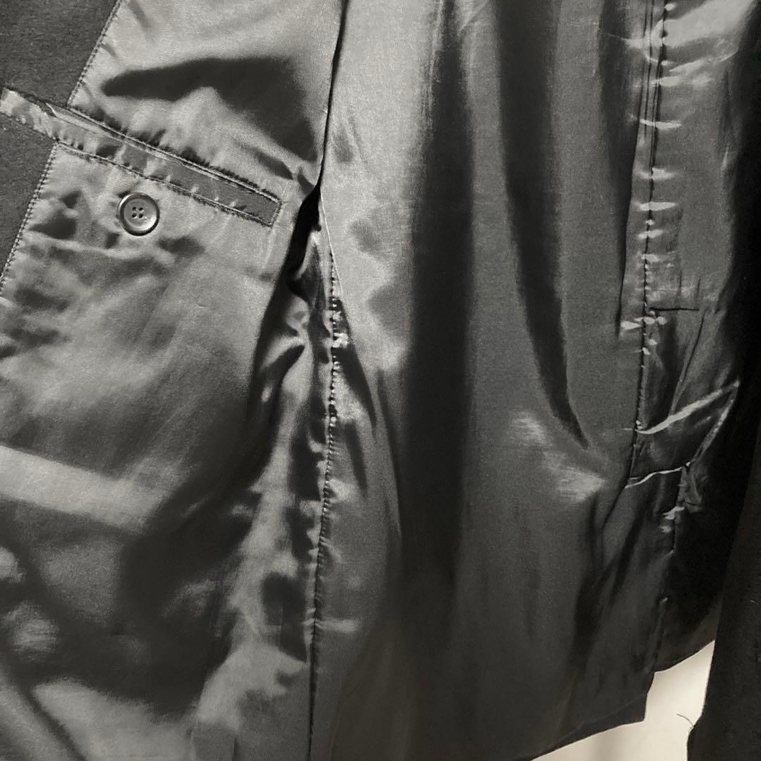 上美品 COACH コーチ ウール Pコート ビジネスコート