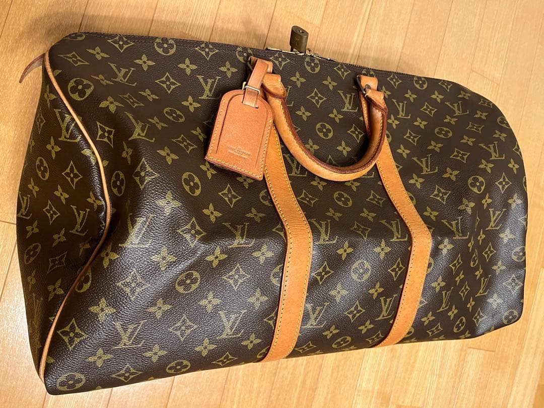 【直営店購入】“旅行にプレゼントに”美品ルイヴィトン　モノグラム キーポル50