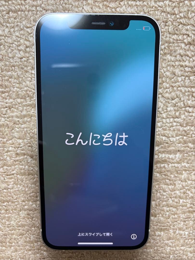 iPhone 12 ホワイト 64GB SIMフリー 利用制限◯ 初期化済