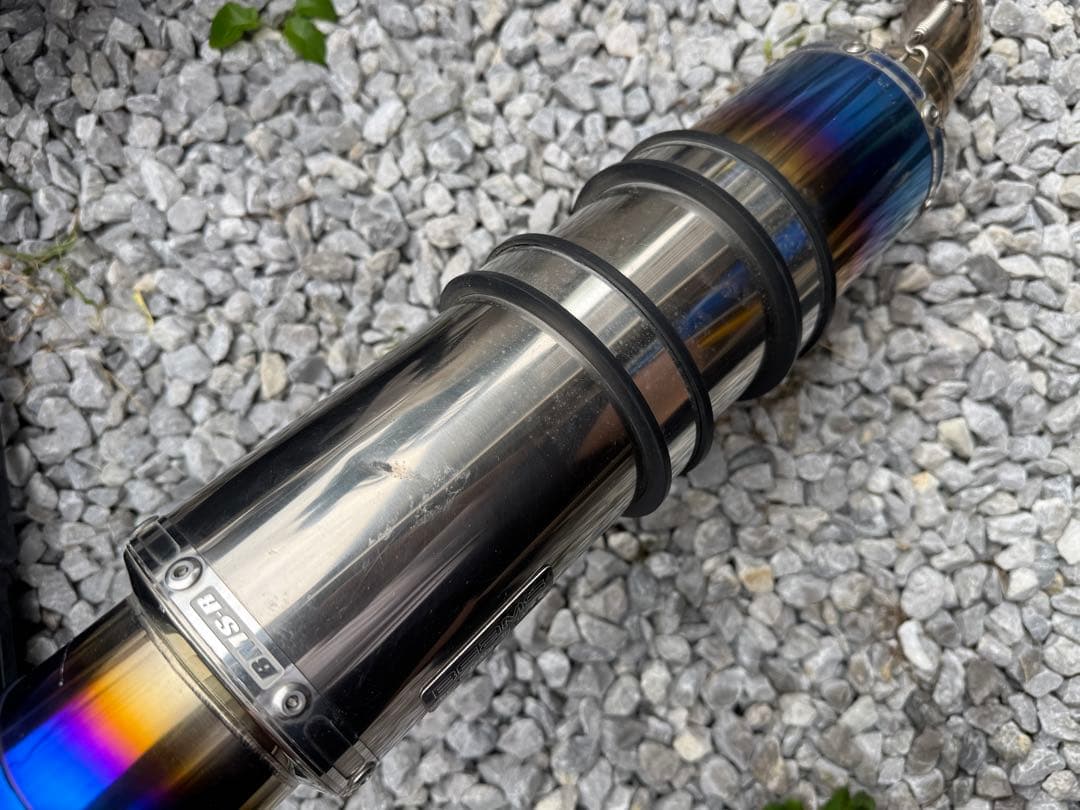 BEAMS マフラー マジェスティs SG52 チタンカラー