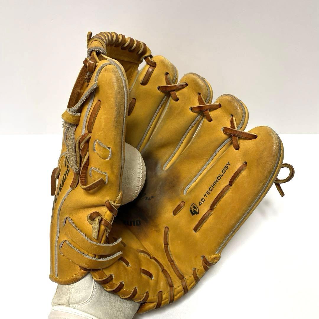良品✨Mizuno Pro ビッグM 軟式 投手用 右投げ 大人用