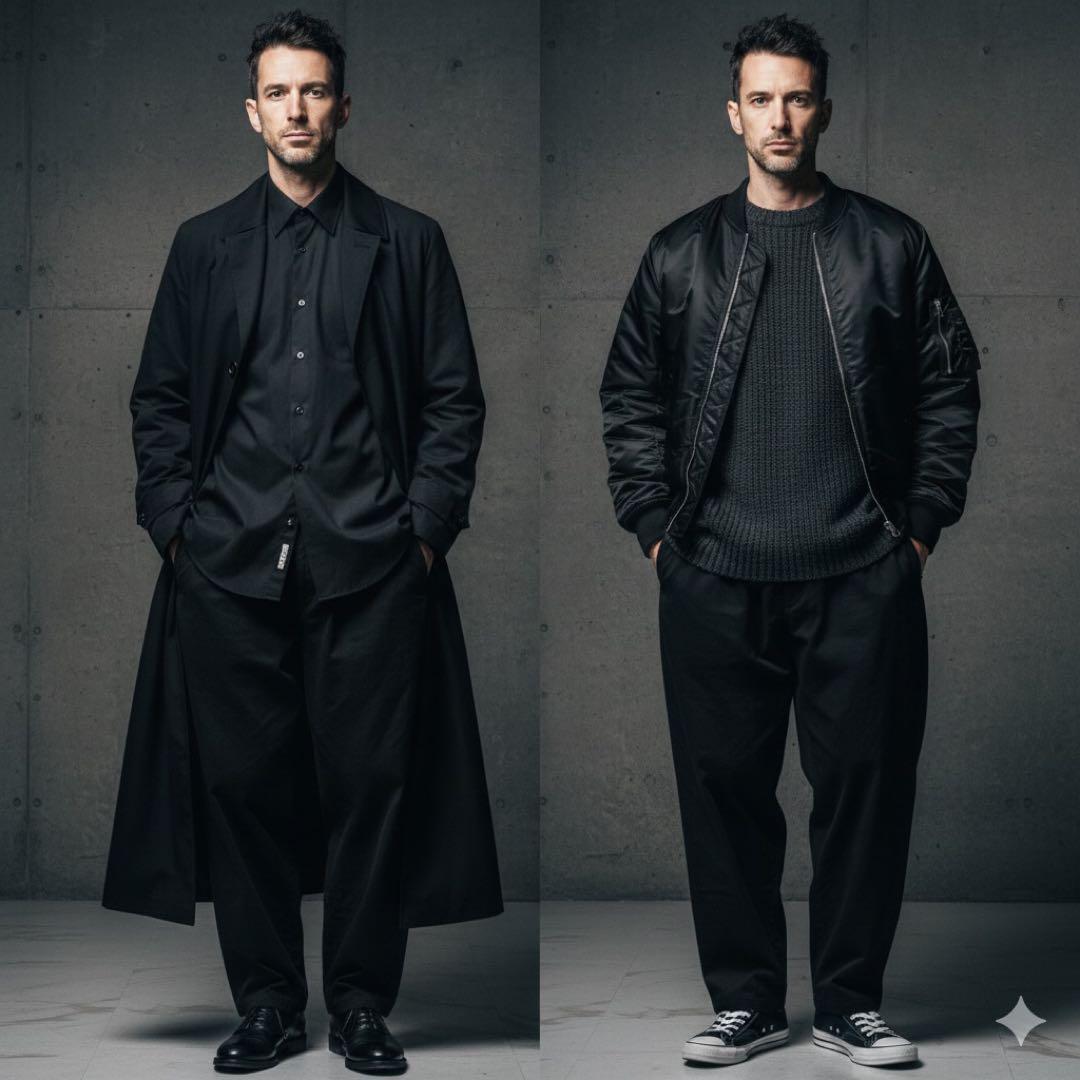 パンツ Y's for men Easy pants cotton Black M