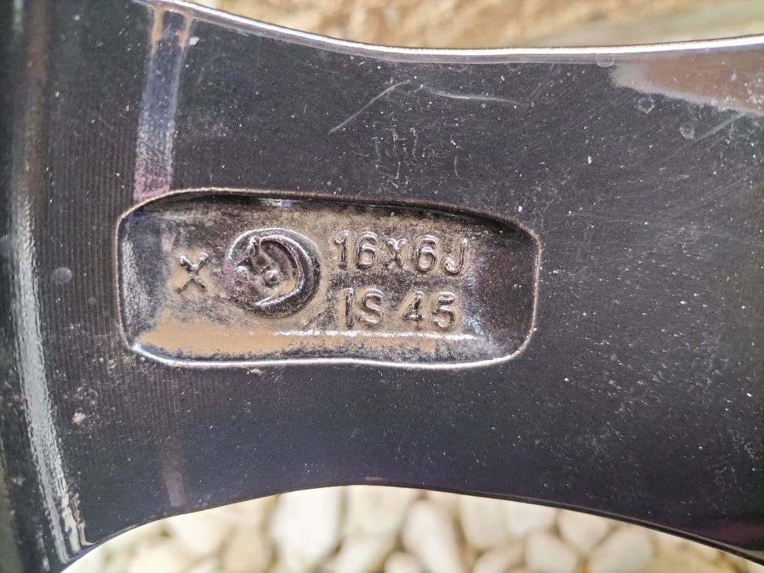 1/2【送料無料】★16インチ★美品★アルミホイール★2枚組