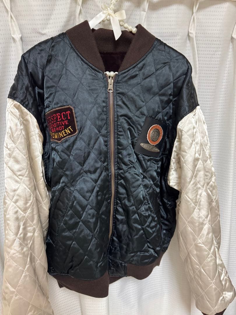 スカジャン リバーシブル ベロア